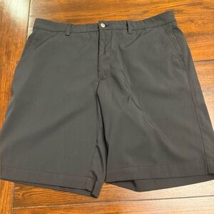Callaway Men's Dark Gray Flat Front Shorts